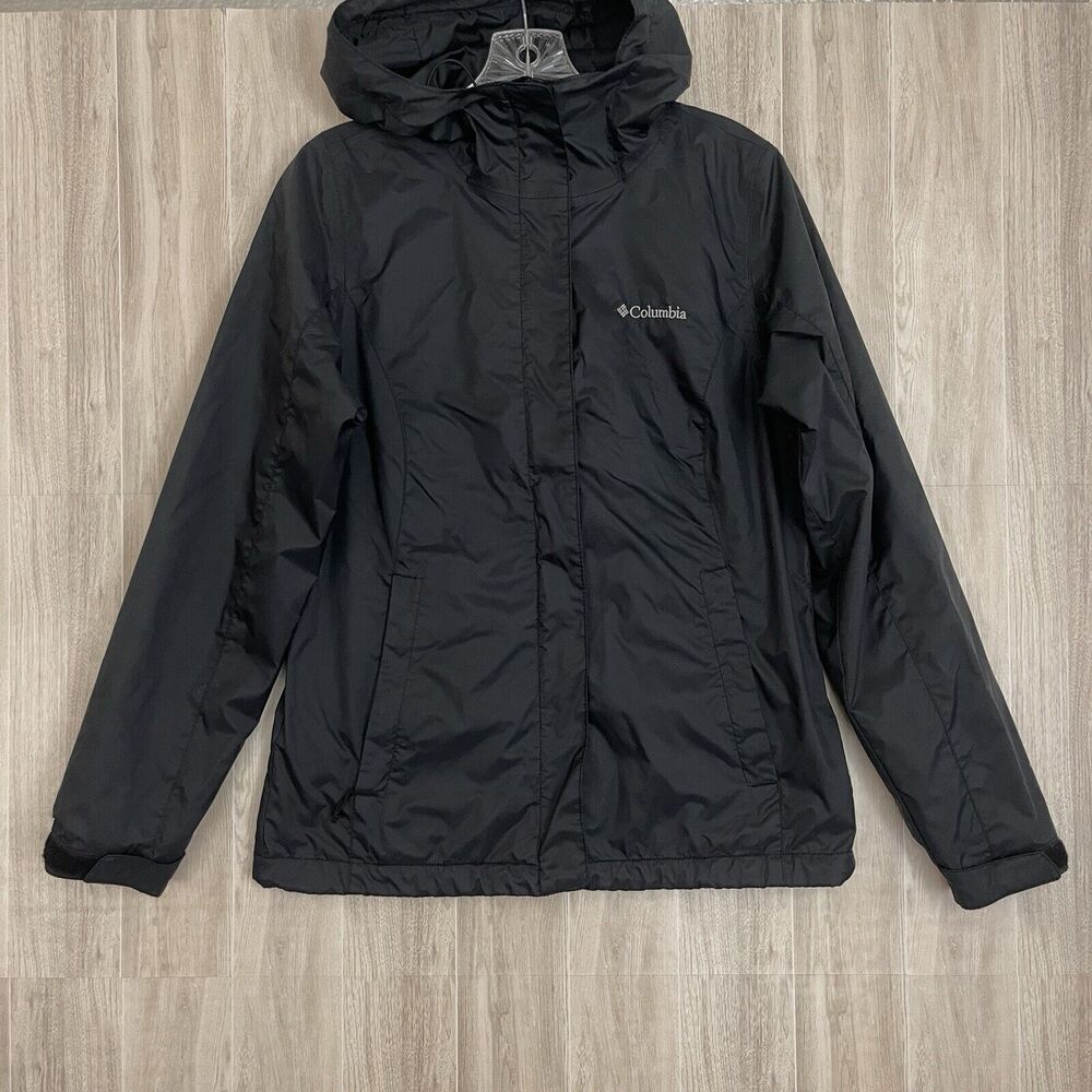 Columbia Windbreaker Waterproof Jacket Womens XS Timber Pointe Hooded Light